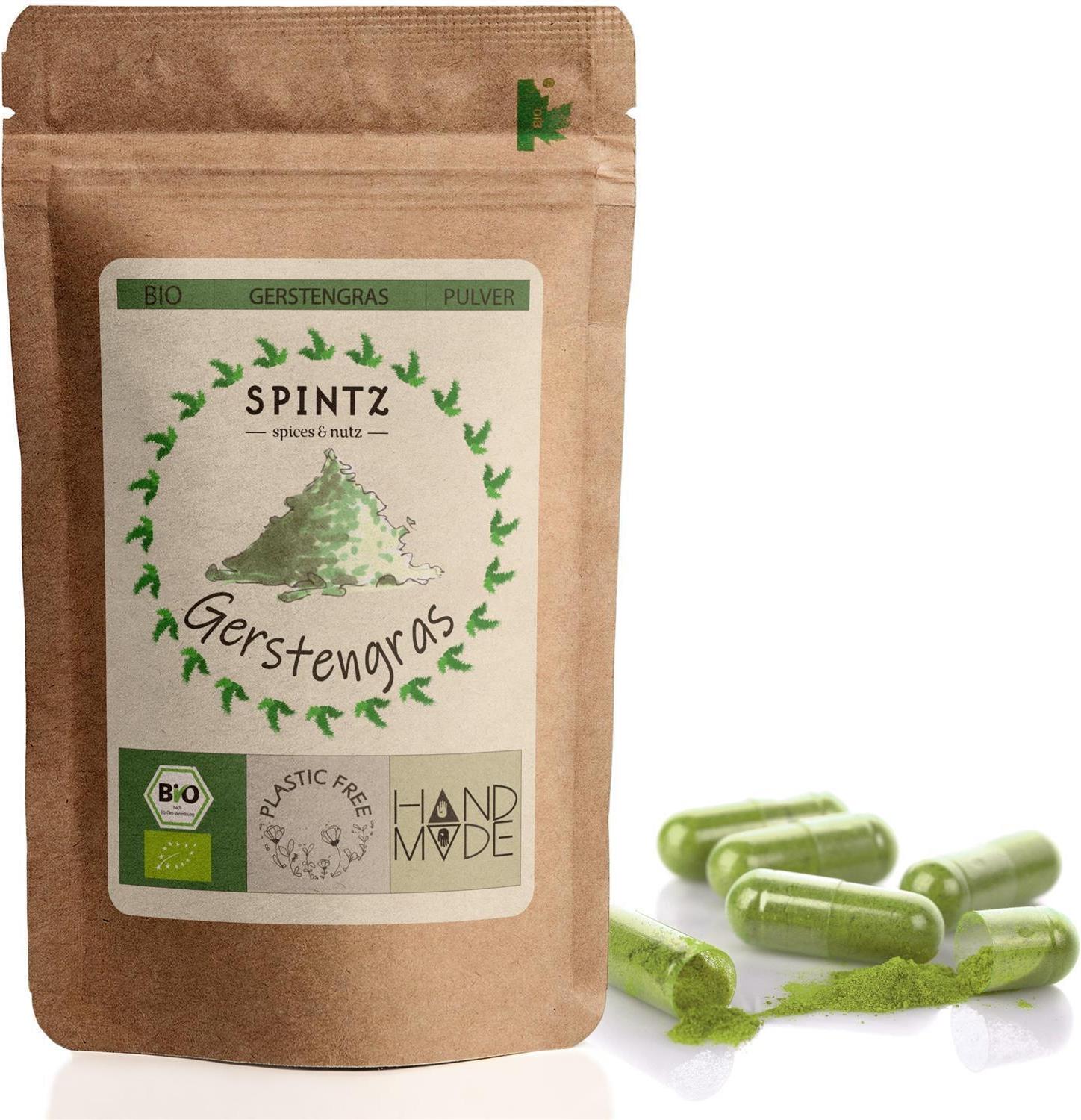 Spintz Gerstengras Kapseln 90 Stk SPINTZ-Gerstengras-Kapseln-90Stk