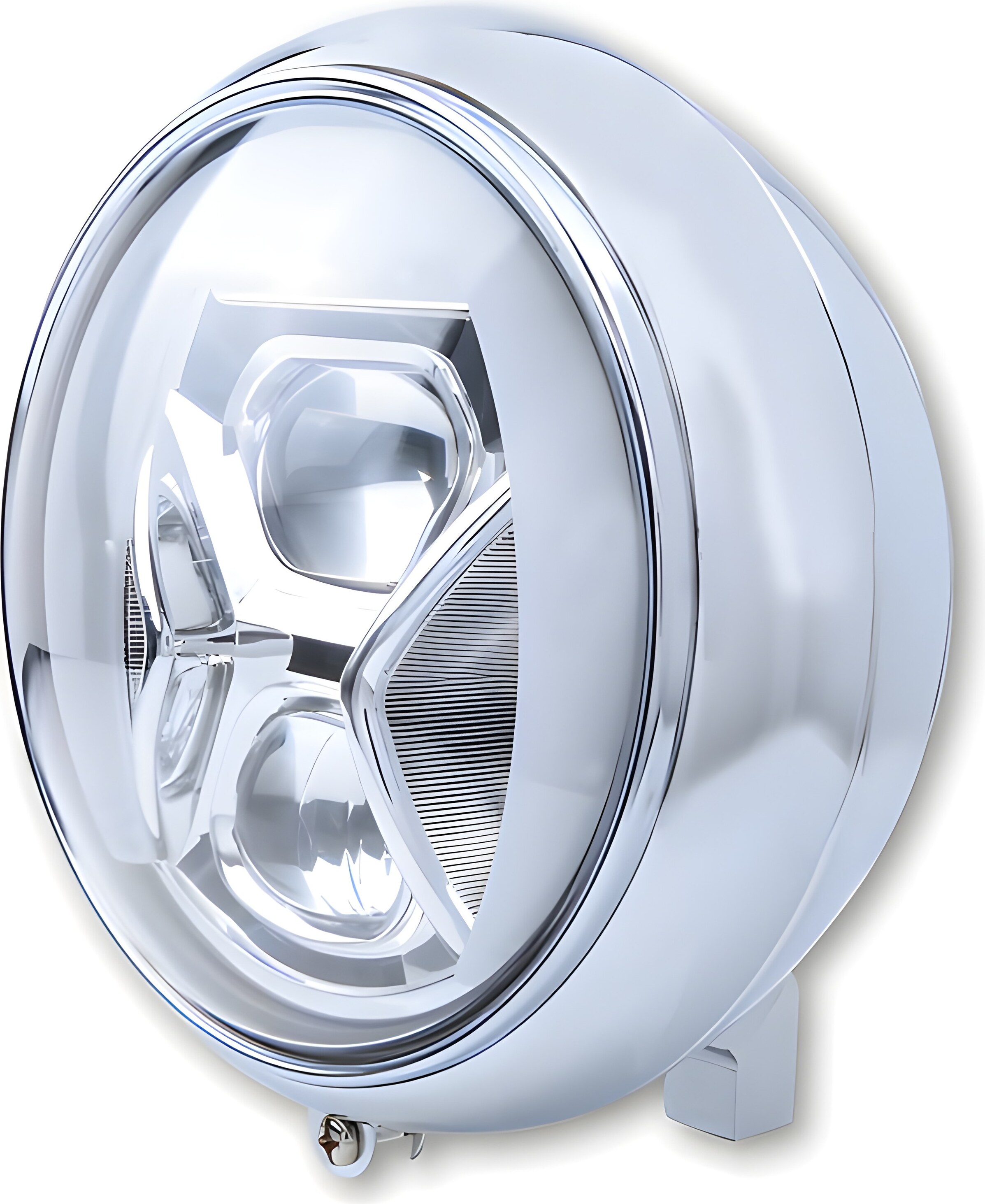HIGHSIDER 7 Zoll LED Scheinwerfer YUMA 2 TYP 8 mit TFL, Kurvenlicht für 223-244