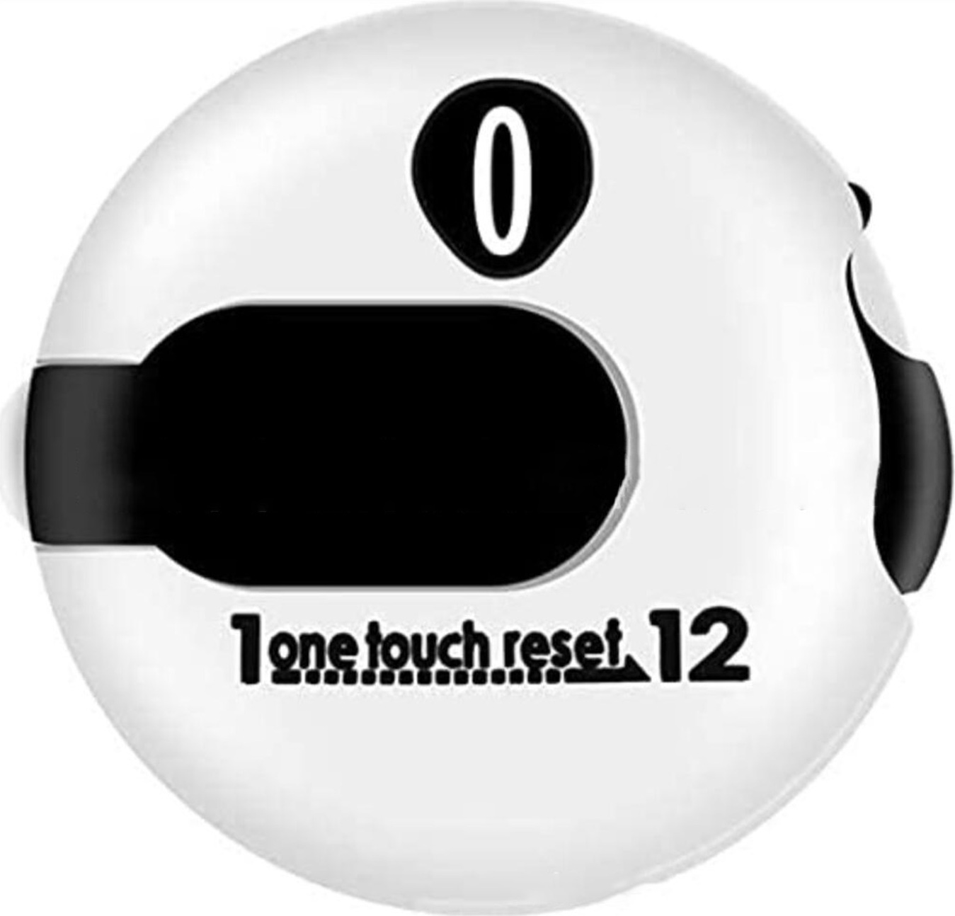 Homedvery Golf-Punktezähler mit One-Touch-Reset, kompakter, tragbarer Golf-Zähler-Clicker, Golfspiel-Punktezähler 3922250@Hdvery