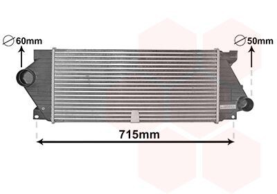 VAN WEZEL 30004677 Intercooler LLK Turbo Intercooler