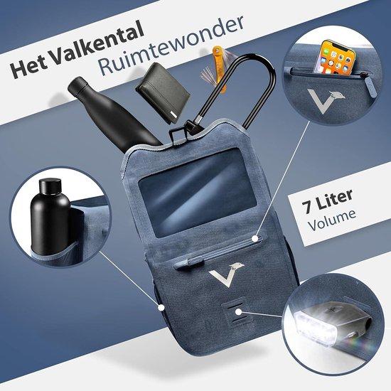 Famanu Lenkertasche 7L - Wasserfest mit magnetischem Verschluss - Smartphone-Fach SHSHOP