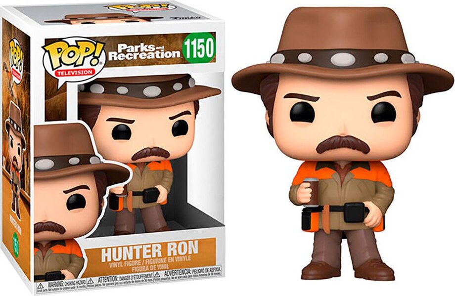 Funko POP! Parks & Erholung Hunter Ron 1150 Chase