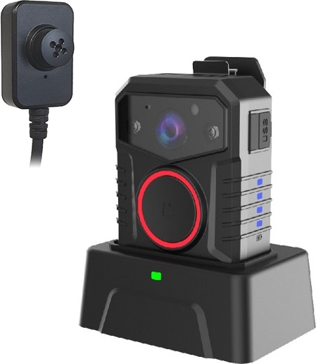 Secutek Polizei-Bodycam mit externer Kamera S EYE-GK - 64GB
