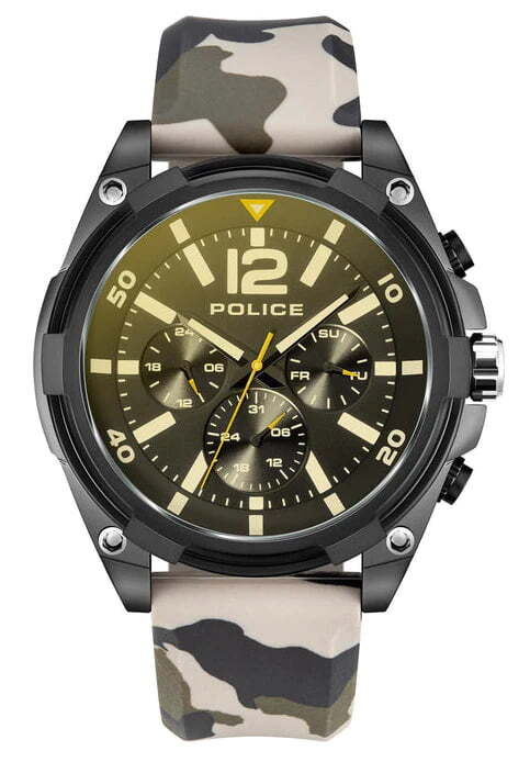 Pánske Hodinky POLICE PEWJQ2007401 48MM