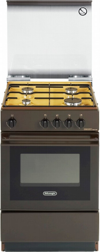 De'Longhi De’Longhi SGK 554 GB N Küchenherd Freistehender Herd Gas Gaskochfeld Braun