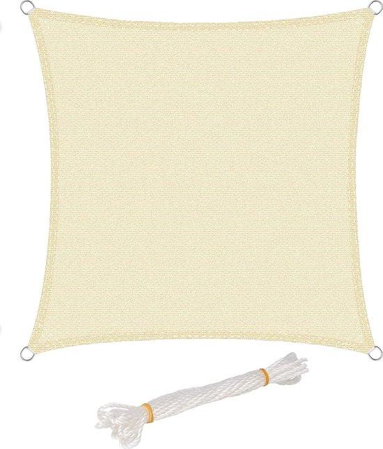 OEM Schaduwdoek Rechteck - UV-Abwehrschutz - HDPE-Canvas - 2x4m - Crème 2026
