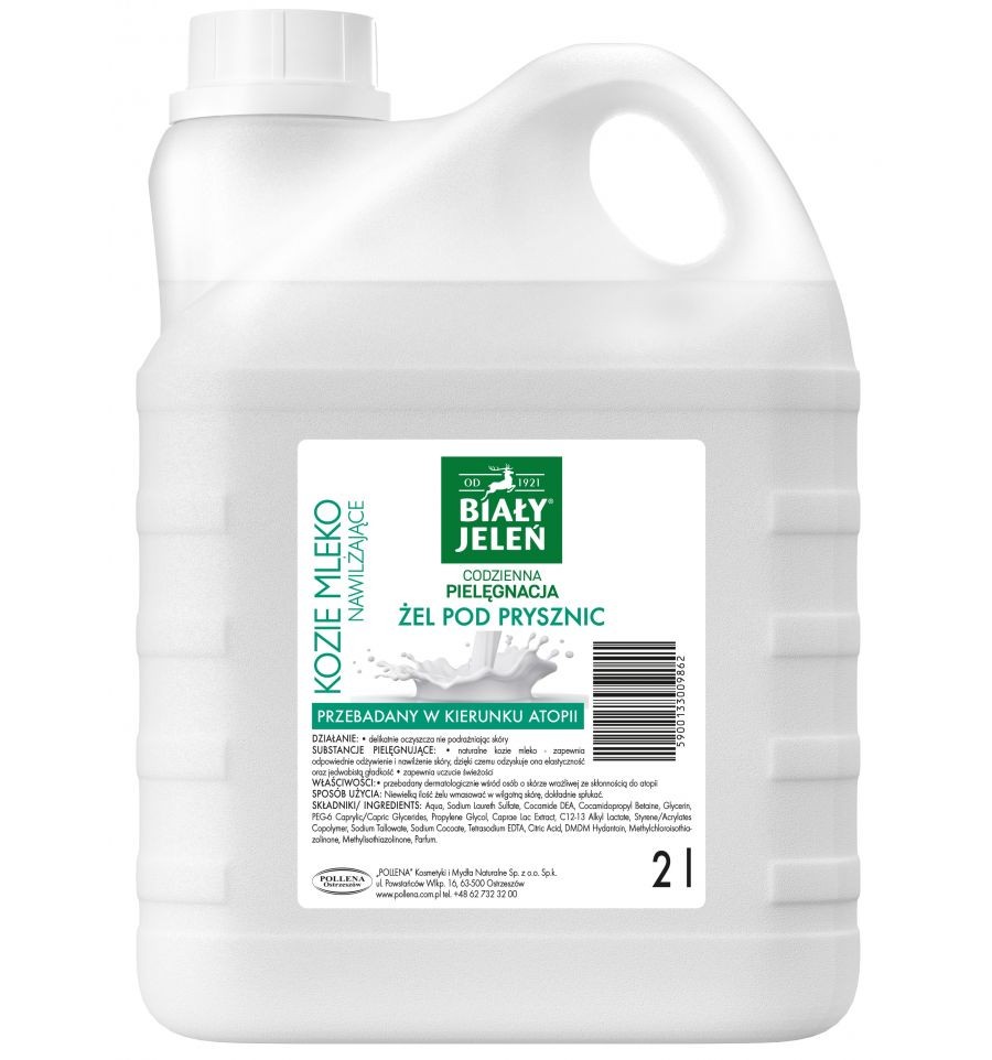 Pollena Biay Jele Goat Milk Shower Gel 2L 12,99