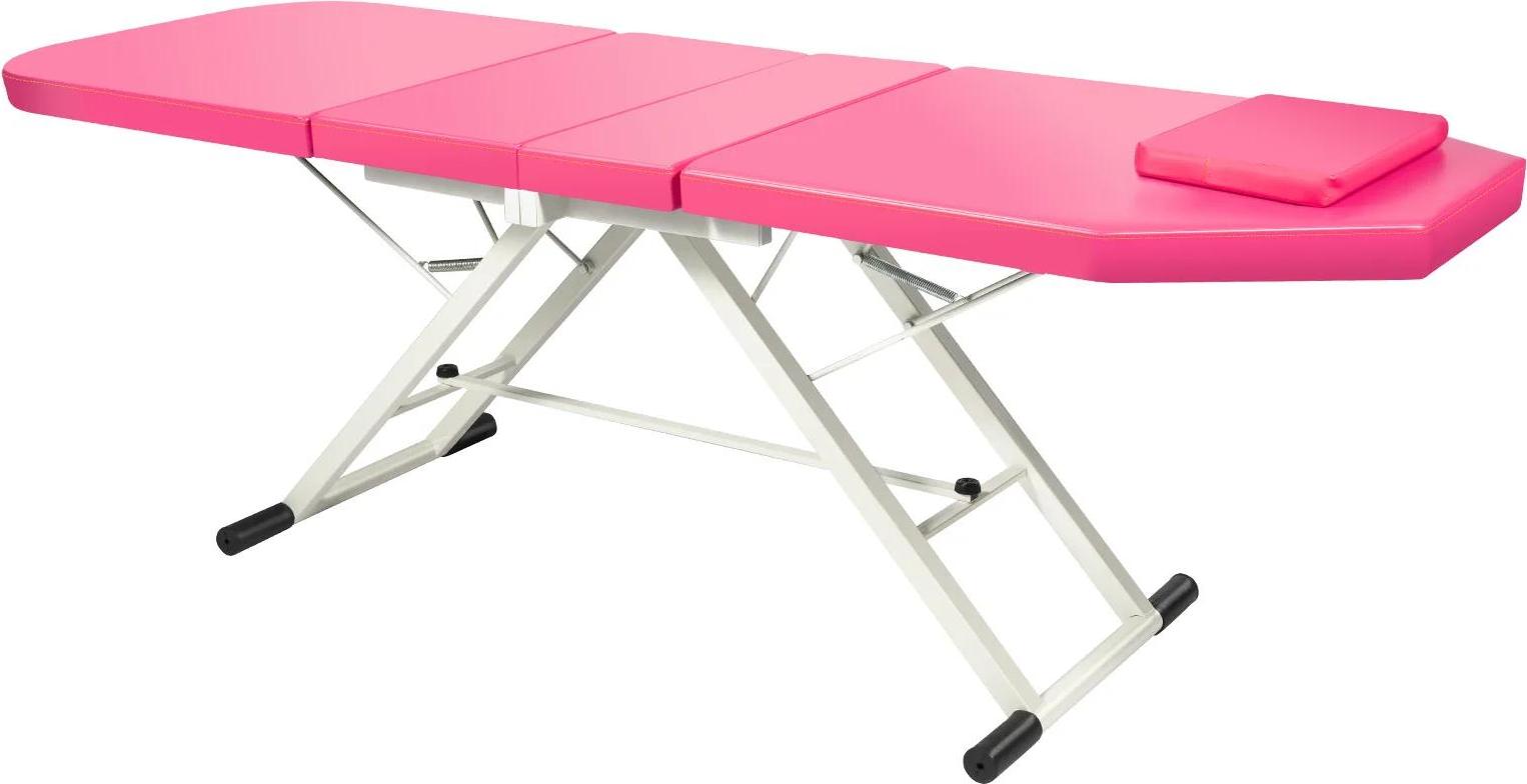 OEM Massagetisch, ergonomisches Design, faltbares Merkmal, Rosa 2965