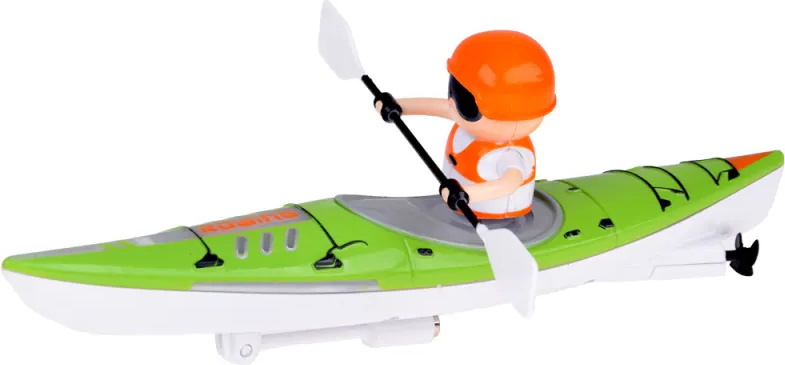 Jokomisiada Beleuchtetes Kajak mit ferngesteuertem Wasserabenteuer RC0678