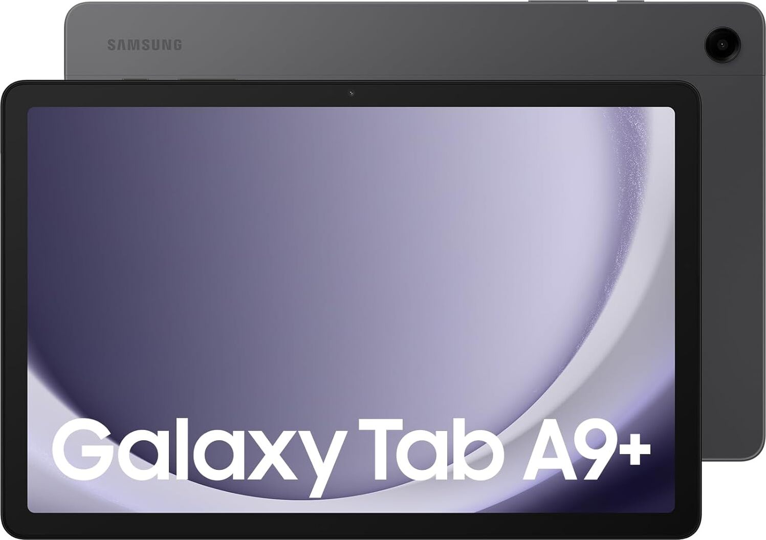 Samsung Galaxy Tab A9+ Wi-Fi Android-Tablet, 64 GB Speicherplatz, Graphite, Inkl.