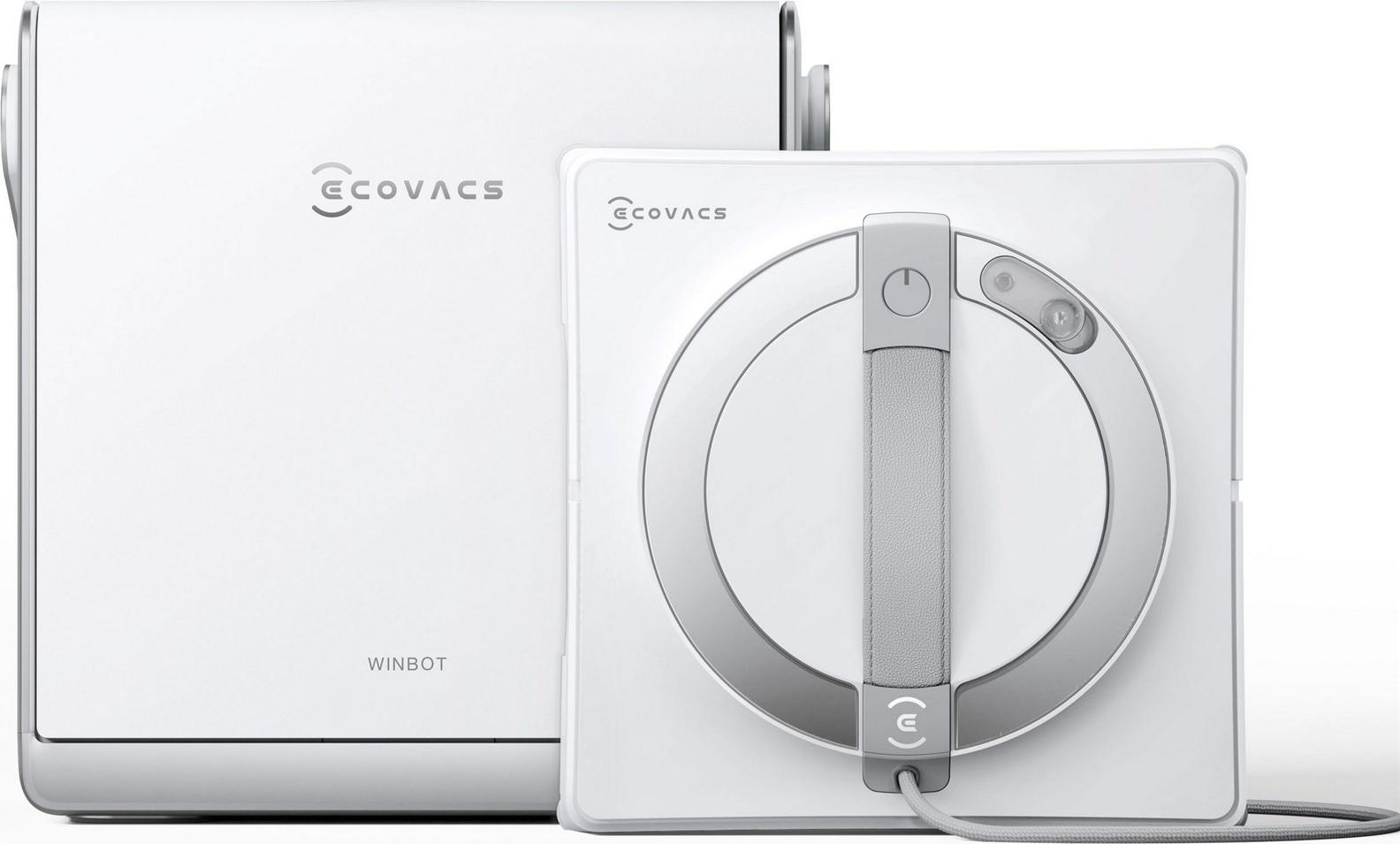 Ecovacs Winbot W2 Pro Omni, Fensterreiniger, 63 dB, tragbare Station