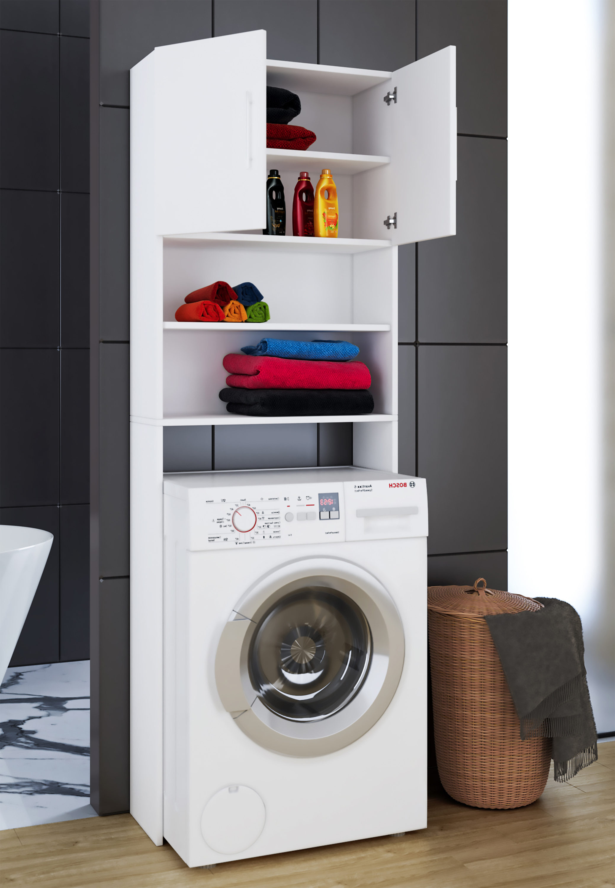 VCM Waschmaschinenschrank 
