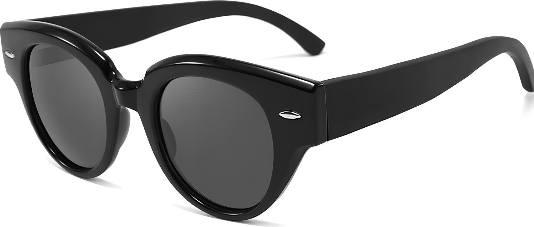 Holz-Sonnenbrille MIAROZ mit Polarisation, schwarz