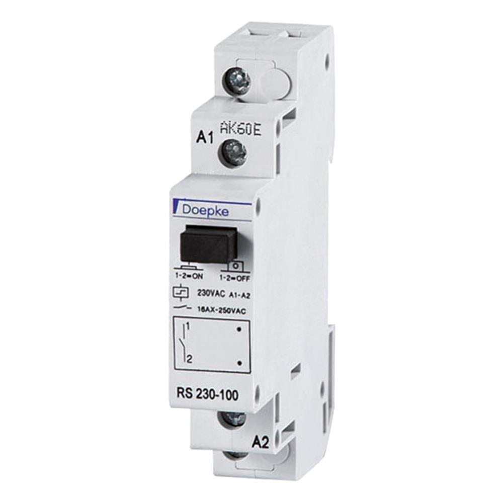 Doepke RS 230-100, Schwarz, Grau, 230 V, 50 Hz, 250 V, 50 Hz, 1980 VA 09981033