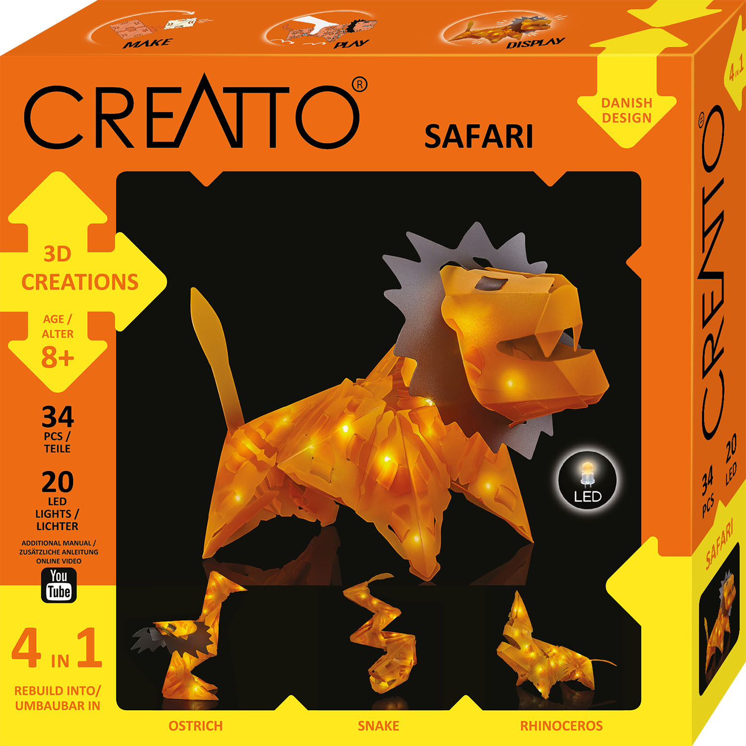Franckh-Kosmos, Verlags-GmbH & Co. KG Creatto Löwe / Safari 6 03479