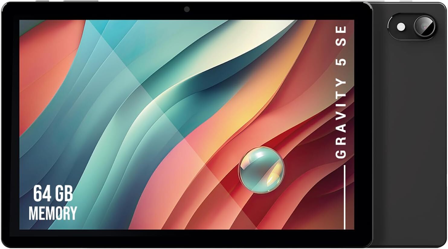 Tablet 10", sivá farba, displej IPS InCell, osemjadrový, 5000 mAh, 4 GB RAM, 64 GB rozšíriteľná pamäť, rodičovská kontrola Google Family Link