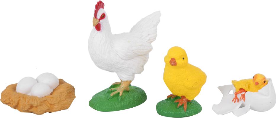 Gistuch Hahn Wachstumszyklus Modell Kinder Miniatur Simulation Tier Früherziehung Statue Spielzeug