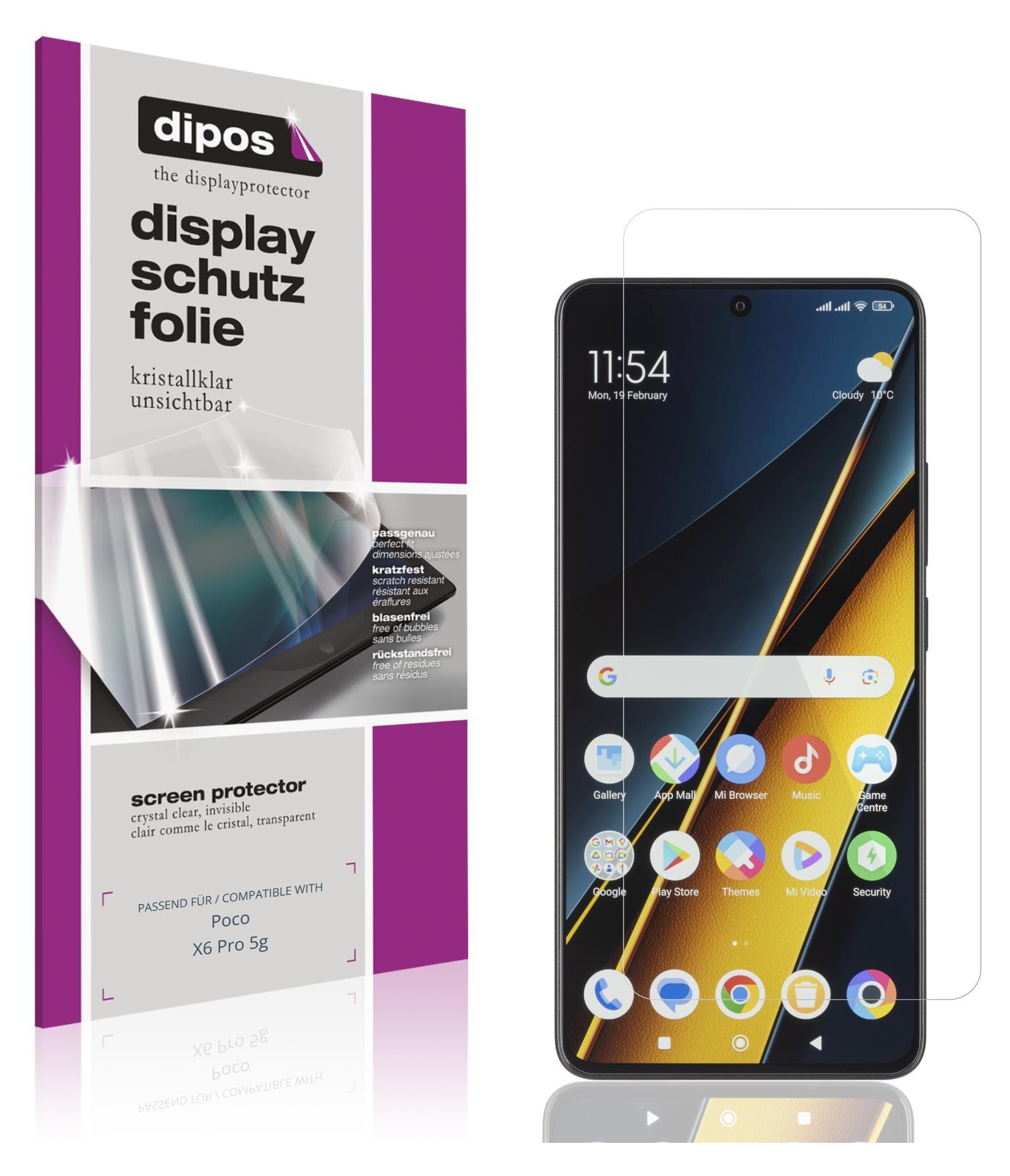 Dipos Pellicola Protettiva Antiriflesso Per Blackview A6 (Confezione Da 2) – Made In Germany, Resistente Ai Graffi