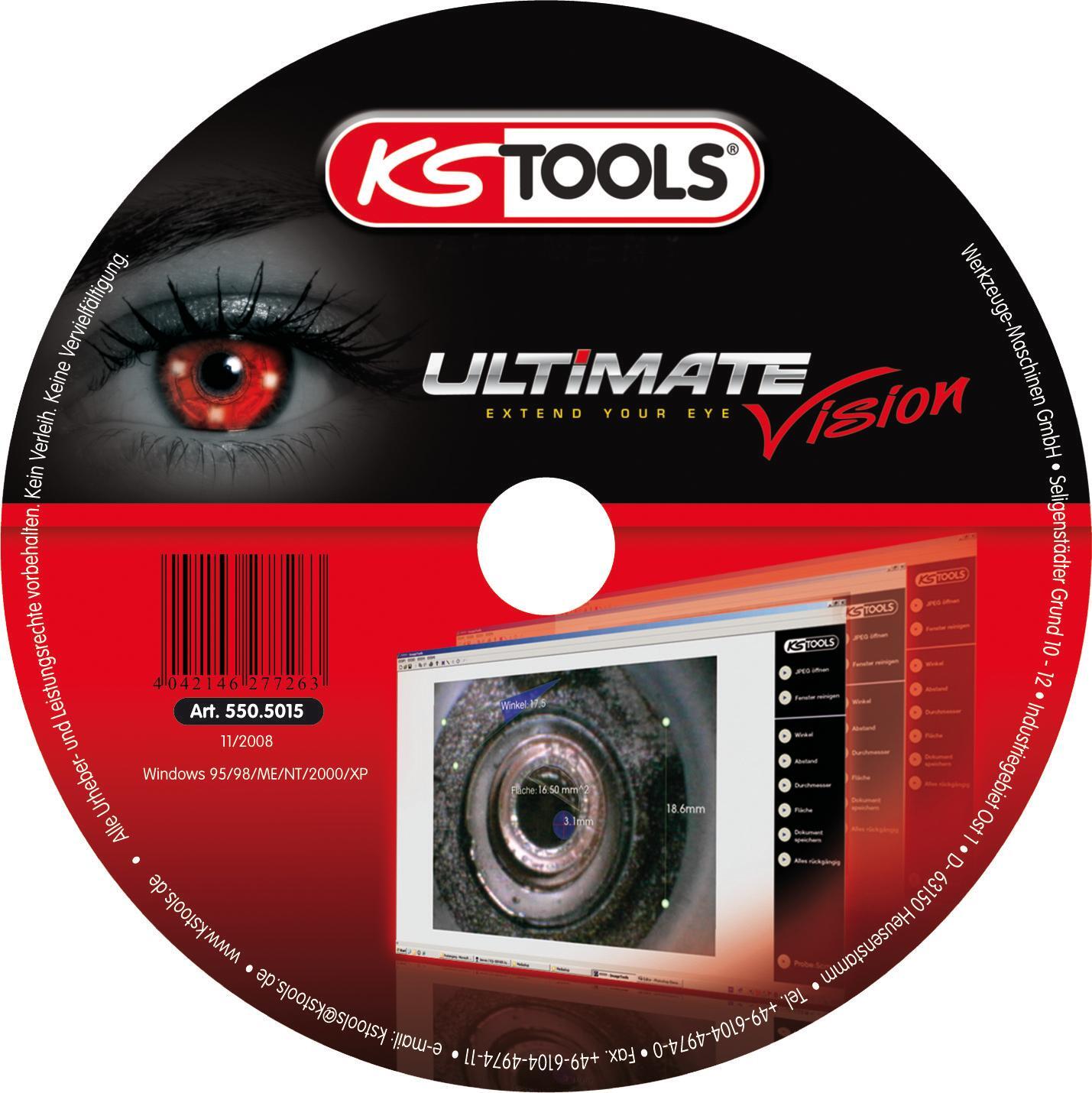 KS Tools Vermessungs-Software zur technischen Dokumentation 550.5015