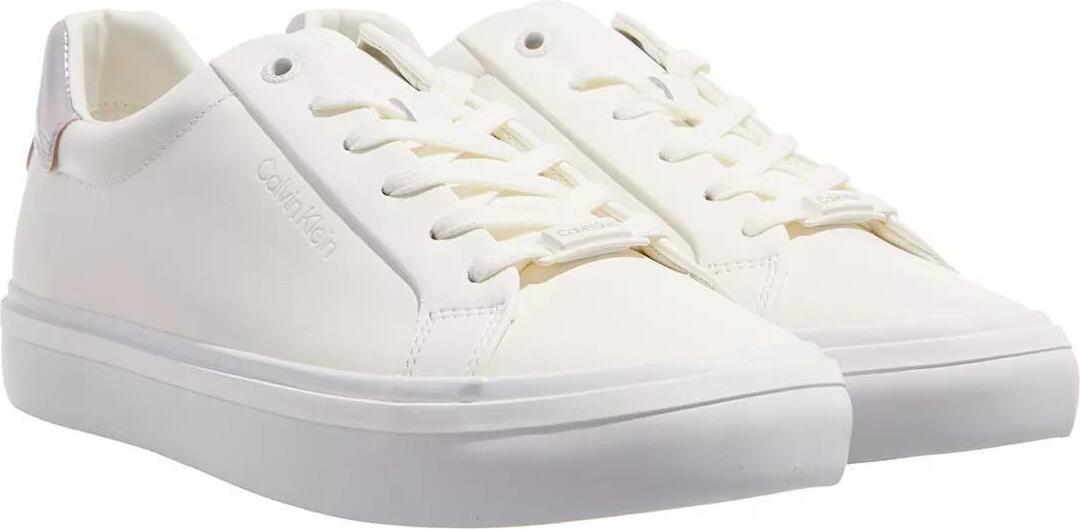 Calvin Klein Vulc Lace Up Marshmallow Lilac Dust