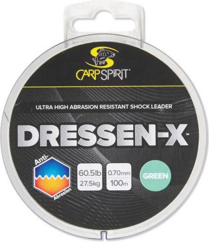 Carp Spirit Dressen-x Karpfenlinie 100 M Grün 0.500 mm Grün 0.500 mm 550048015-UNIT