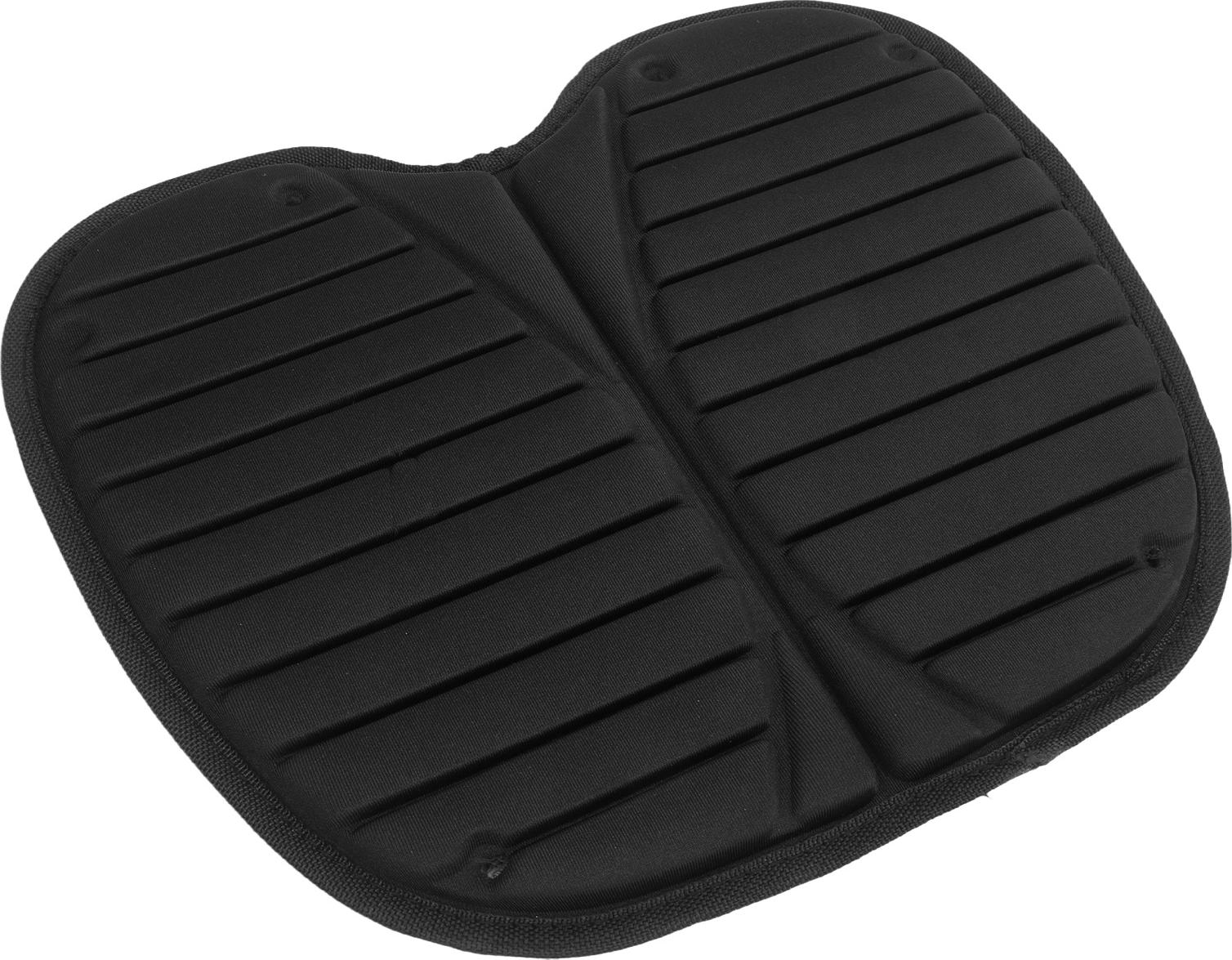 Gistuch Kajak-Sitzkissen, 375 x 320 mm, bequemes Angelkajak-EVA-Pad für Paddler, langes Sitzen, Schwarz