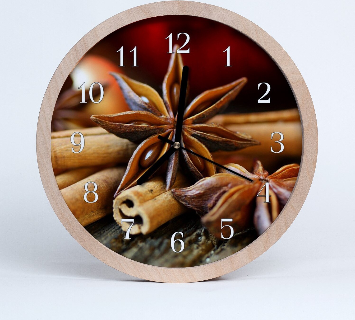 tulup Holzuhr 30fi cm wanduhr - Aniszimt zdo-30-87990373