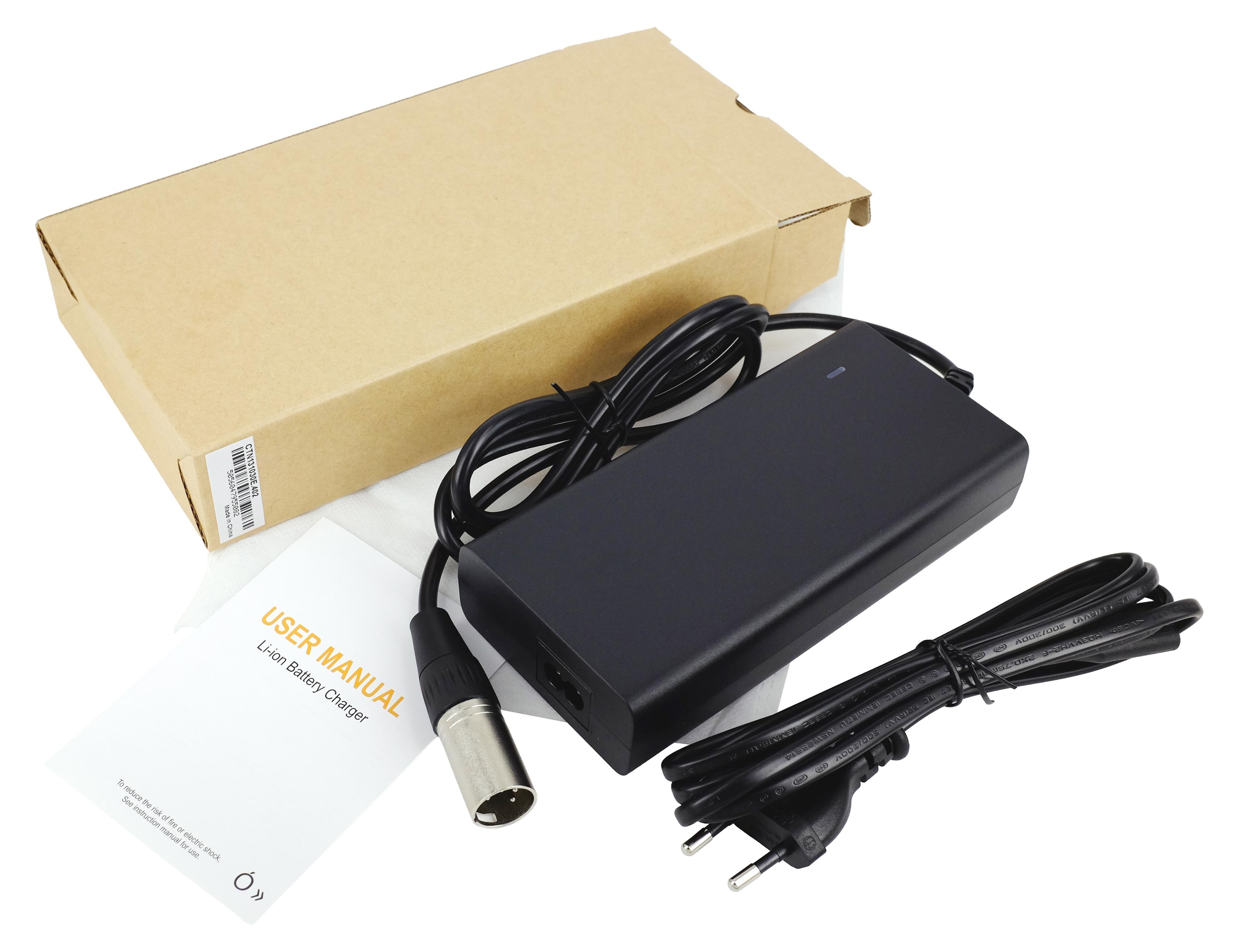 PowerSmart 42V 3A 4 pin XLR Ebike Ladeger?t fš¹r Kalkhoff Tasman City i8R 8-G Nexus, City i8R Roller 8-G Nexus, Classic C8, Classic C8 8-G Nexus, Classic i8 8-G Nexus CFY131030E.402_41