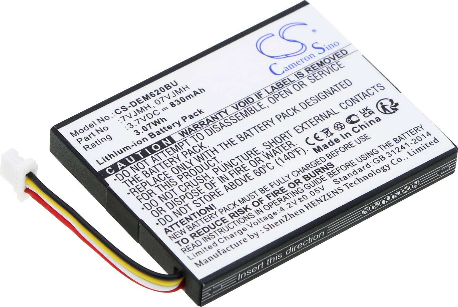 TECHTEK Laptop Akkus Kompatibel mit [Dell] PERC H710, PERC H710P, PERC H810, PowerEdge M620, PowerEdge R320, PowerEdge R420, PowerEdge R520, PowerEdg