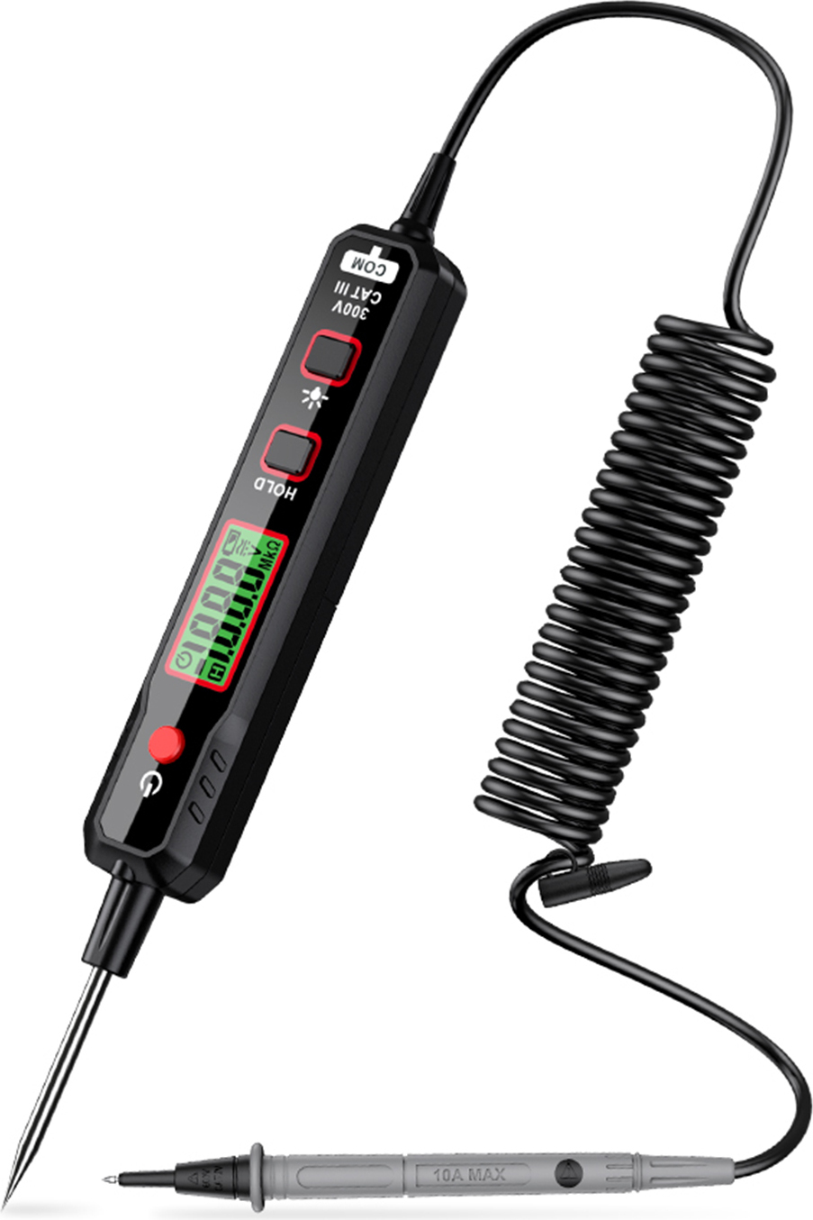 HABOTEST Digitálny multimeter typu pero Tester napätia pre meranie AC/DC Voltmeter Odpor Dióda Kapacita Elektrický tester s podsvietením a baterkou