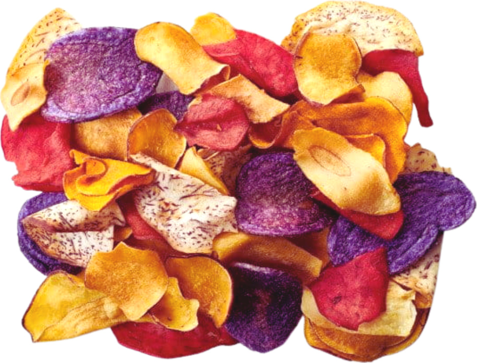 TiVo Gesunde Gemüsechips Für Papageien - Bunte Snacks 250G Für Große Freude