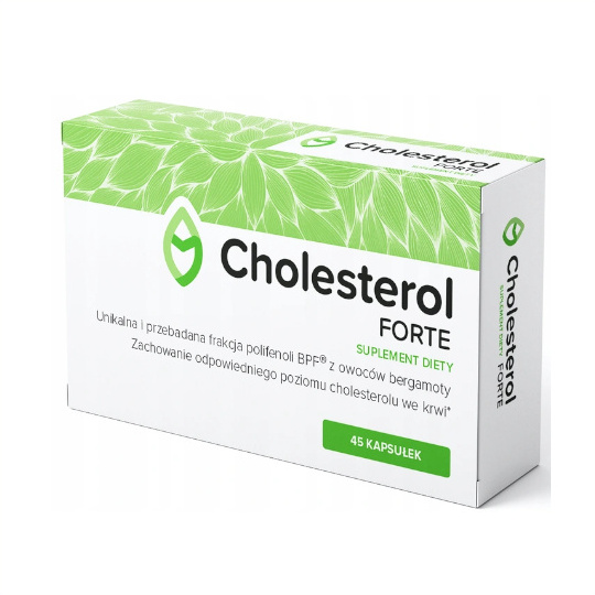 Proton Labs CHOLESTEROL FORTE Cholesterin-Unterstützungl Bergamotte 45 Kapseln Cholesterol