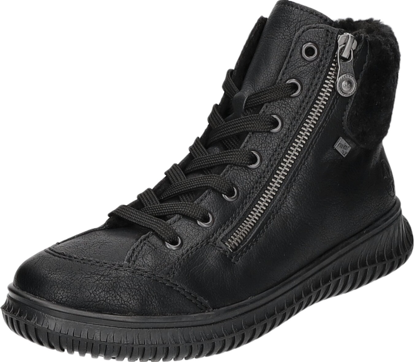 Rieker Damen Schnürstiefelette 26795-36, 26795-37, 26795-38, 26795-39, 26795-40, 26795-41, 26795-42, 26795-43 RIE-74244 schwarz/nero 43 74244-00