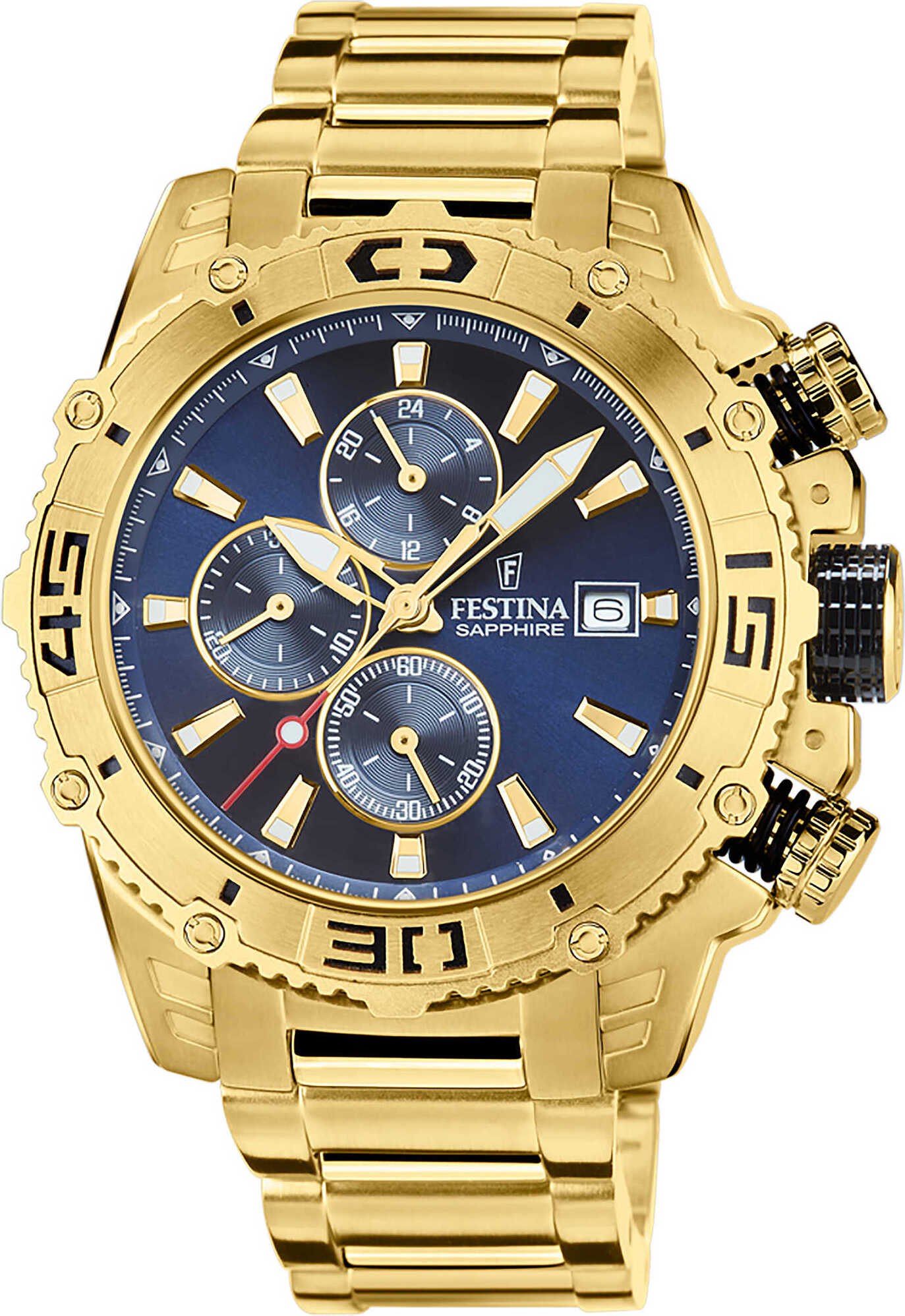 Pánske hodinky Festina F20492-2 zlaté