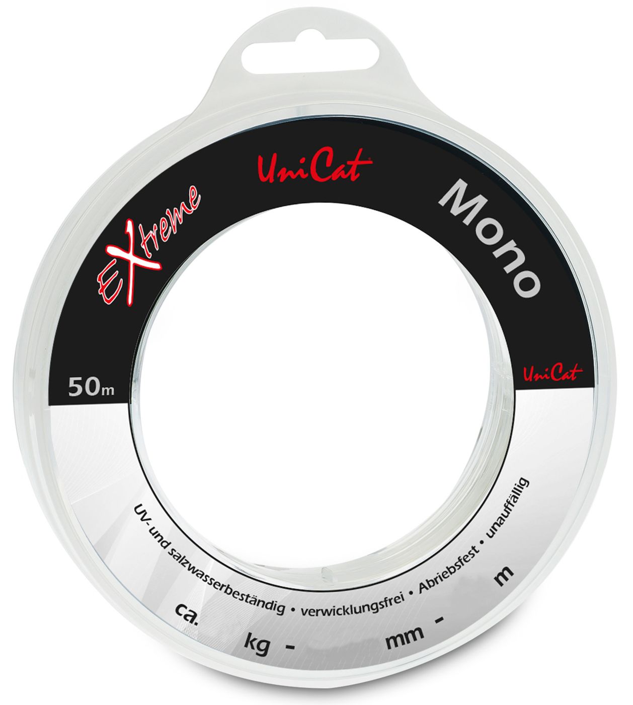 Uni Cat Vorfachschnur Extreme Mono (klar, 50 m) 1507 115