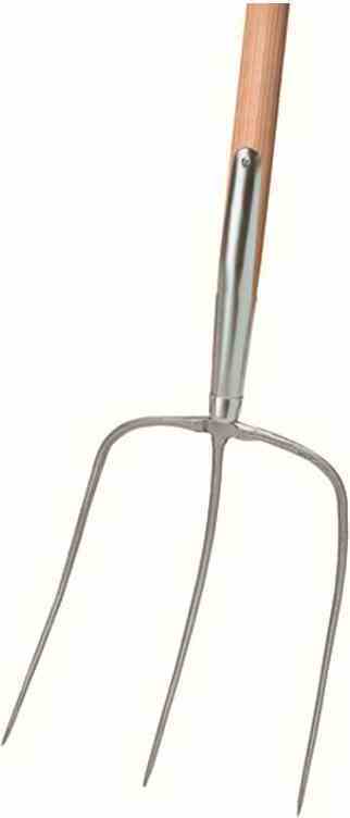 IDEAL Reutergabel 3Zk. m.Stiel 135cm Esche, Maße 26x20cm 161596