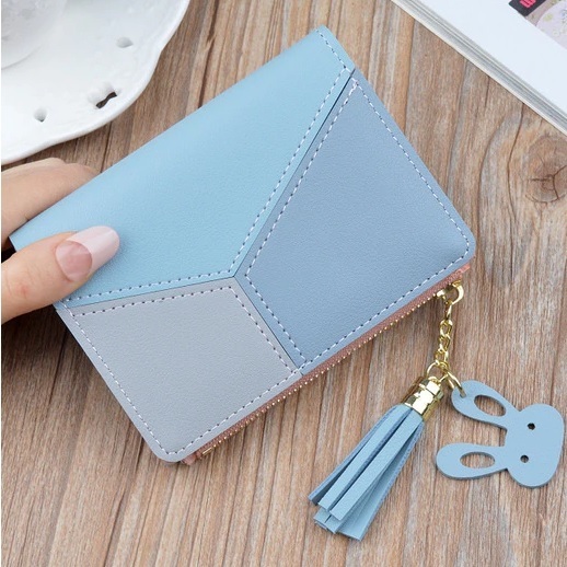 Mini Portefeuille Carpisa Bleu Femme - Faux Cuir - Occasion Bon état