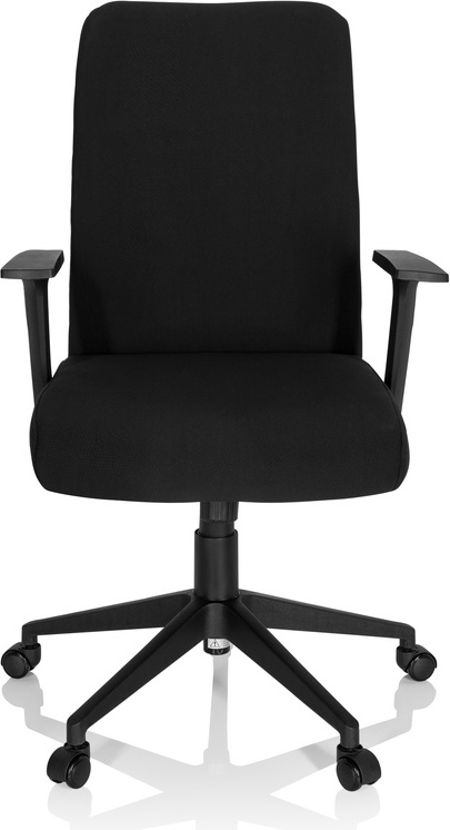 hjh OFFICE Home Office Kancelárska stolička COSIO I Kancelárska stolička s podrúčkami Látková otočná stolička