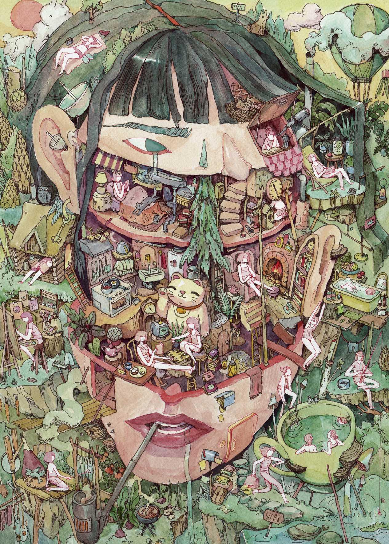 HEYE Puzzle Home of Thought 1000 Teile 29991