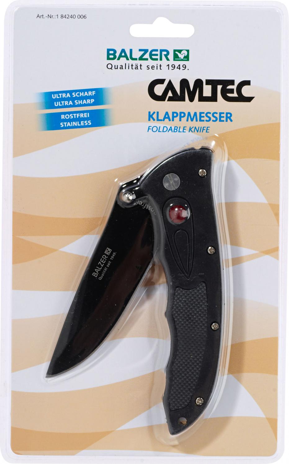Balzer Camtec Klappmesser II 22cm - Angelmesser 18424006-aus