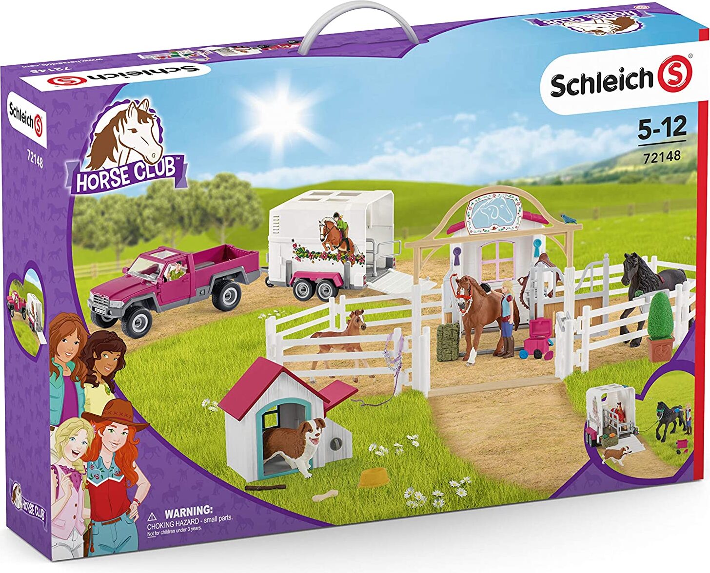 Schleich Ausflug zur Pferdekoppel 72148
