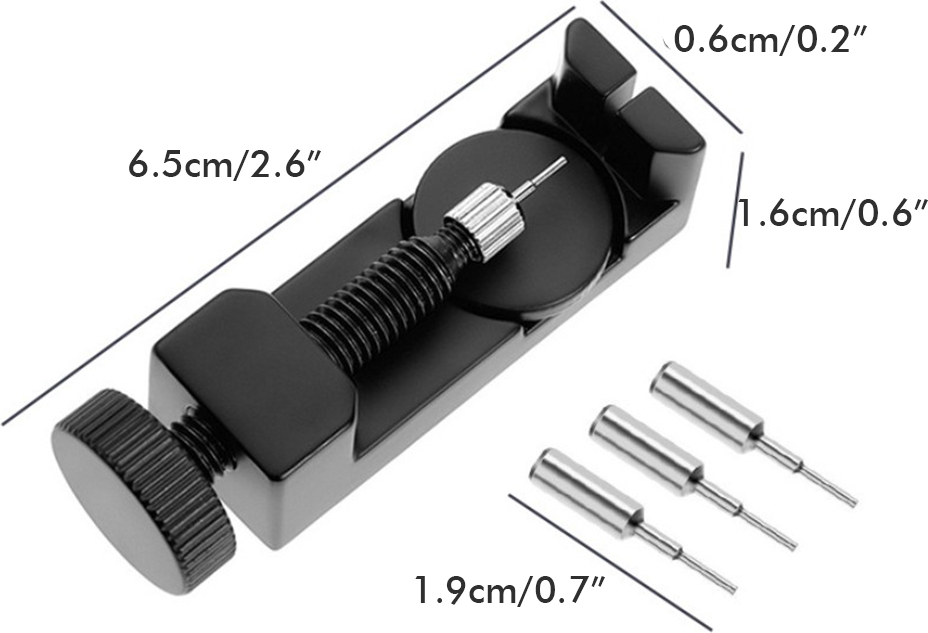 Cocosity Watch Link Remover Kit Watch Pin Removal Tool Watch Band Strap Remover Repair Tool Kit