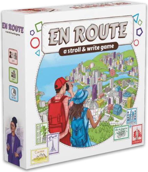 OEM En Route – Flip-&-Write-Spiel mit Reisezielen (EN) CGA-16001