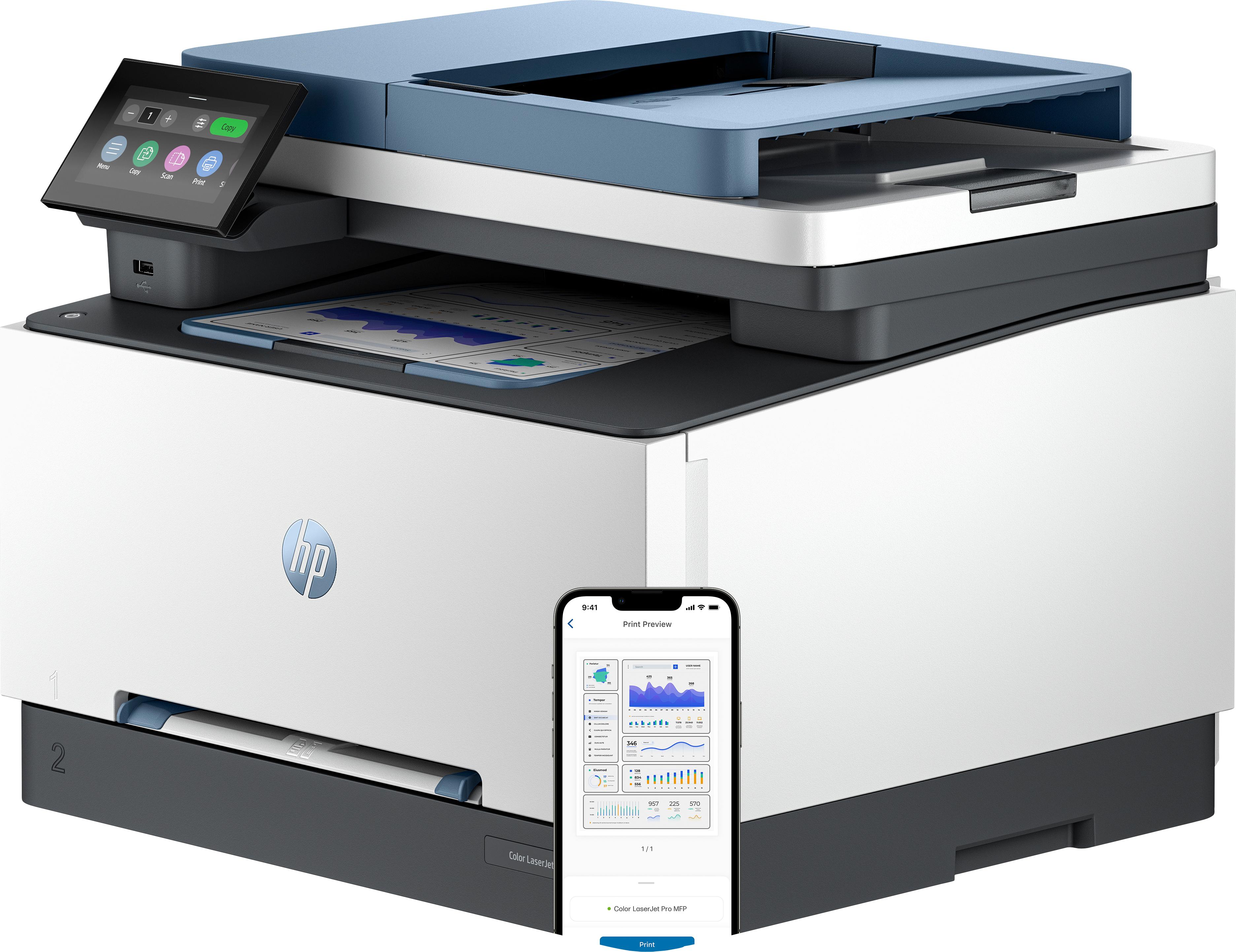 HP Color Laserjet Pro MFP 3302sdwg 759V0F