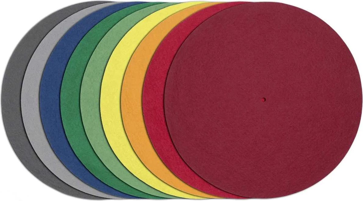 Pro-Ject Filzmatte 295mm - gelb