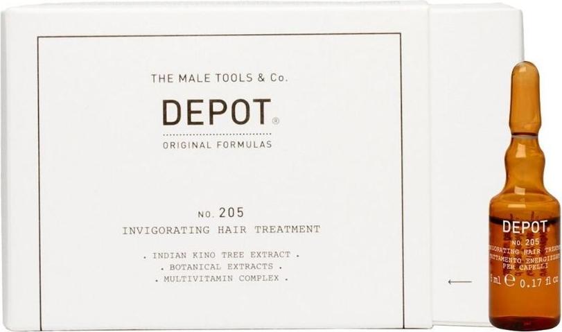 DEPOT 205 Belebende Haarkur 5ml - 10er-Pack