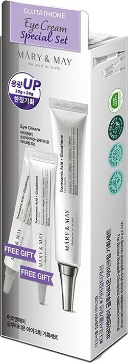 Mary & May Mary&May - Glutathione Eye Cream Special Set - 30g+2x12g