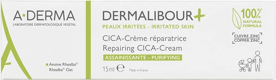 A-Derma Dermalibour + Cica Repair Cream 15ml 16665167