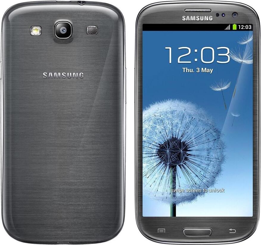 Samsung Galaxy S3 GT-I9300 Titanium Grey 16GB Quad Core Android Smartphone