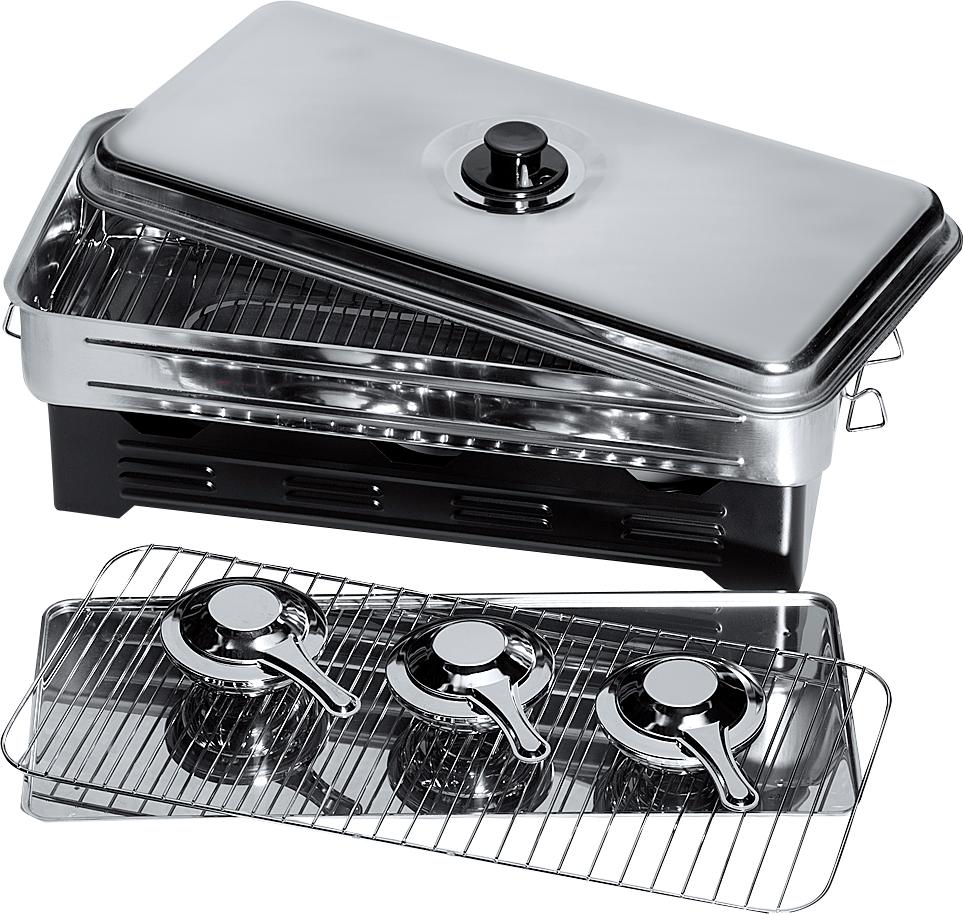 Cormoran Räucherofen Edelstahl XL Räuchergrill 68-10005